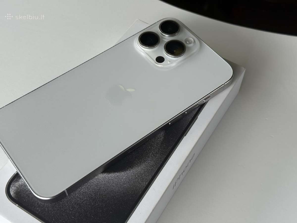 iPhone 15 Pro Max 256gb - nuotraukos Nr. 4