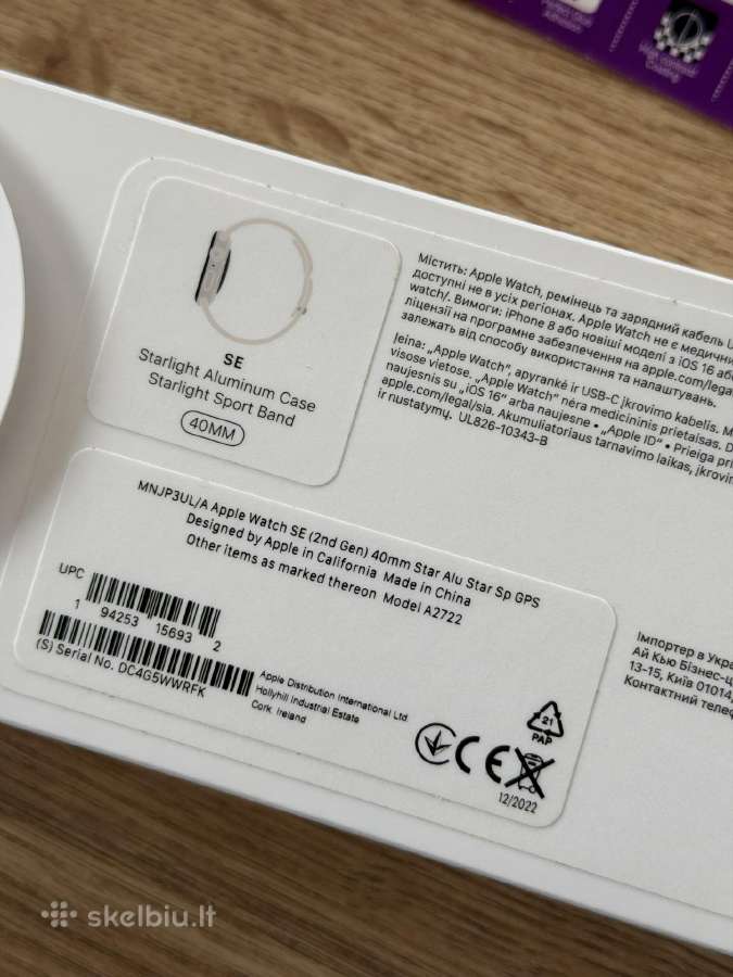 Apple watch se 40mm - nuotraukos Nr. 8