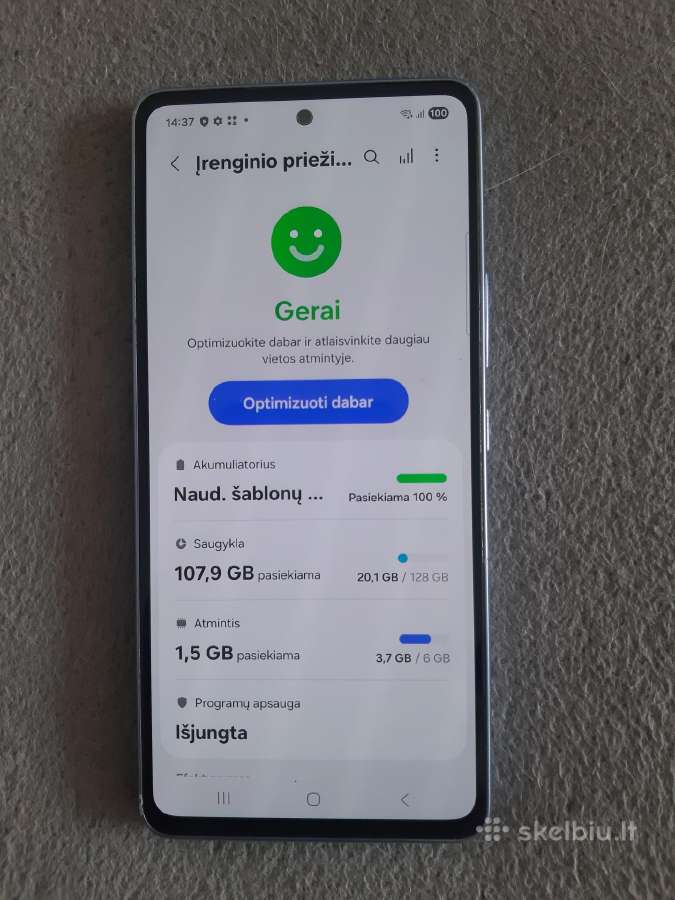Samsung a53 128gb - nuotraukos Nr. 4