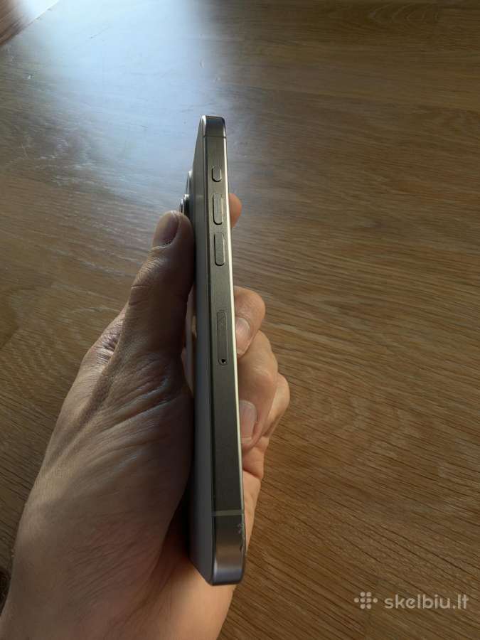 iPhone 15 Pro 128gb natural titanium - nuotraukos Nr. 7