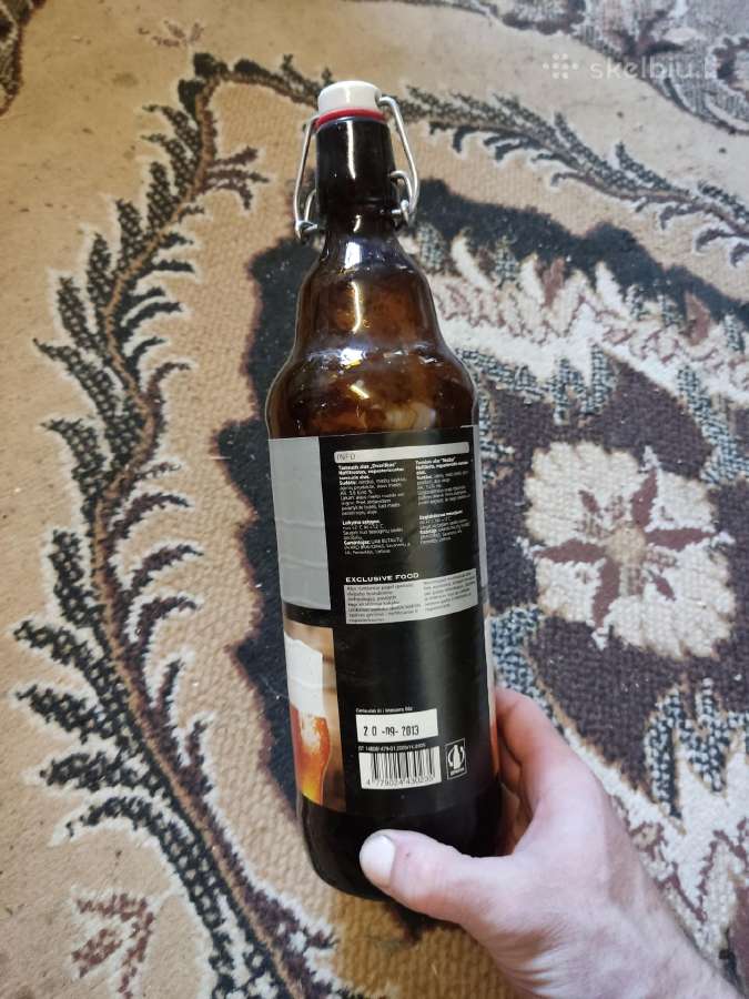 (37 vien ) 1l buteliu su germetišku kamščių - nuotraukos Nr. 3