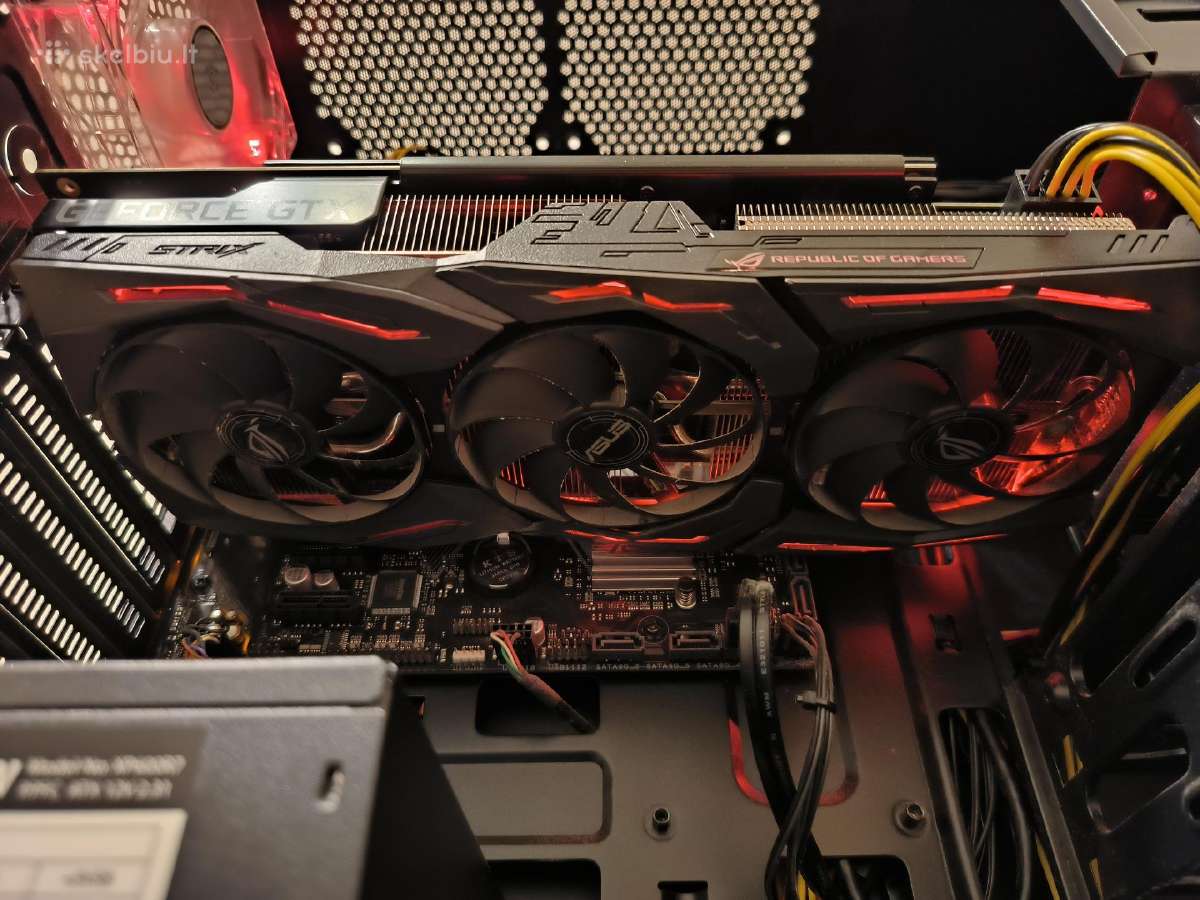 Pc i5-8400/gtx1660ti Rog/16gb+165hz monitorius - nuotraukos Nr. 5