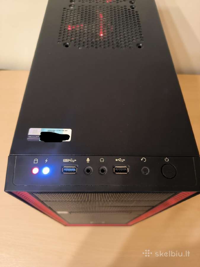 Pc i5-8400/gtx1660ti Rog/16gb+165hz monitorius - nuotraukos Nr. 8