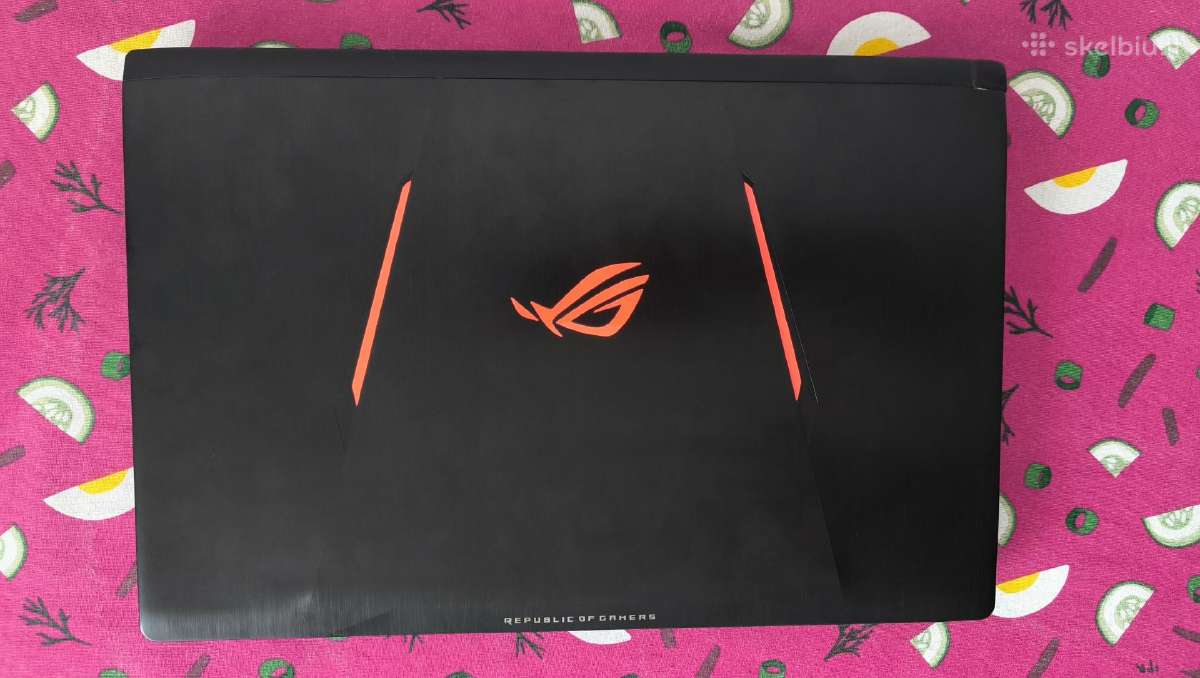 Asus Rog Strix Gl553v - nuotraukos Nr. 2