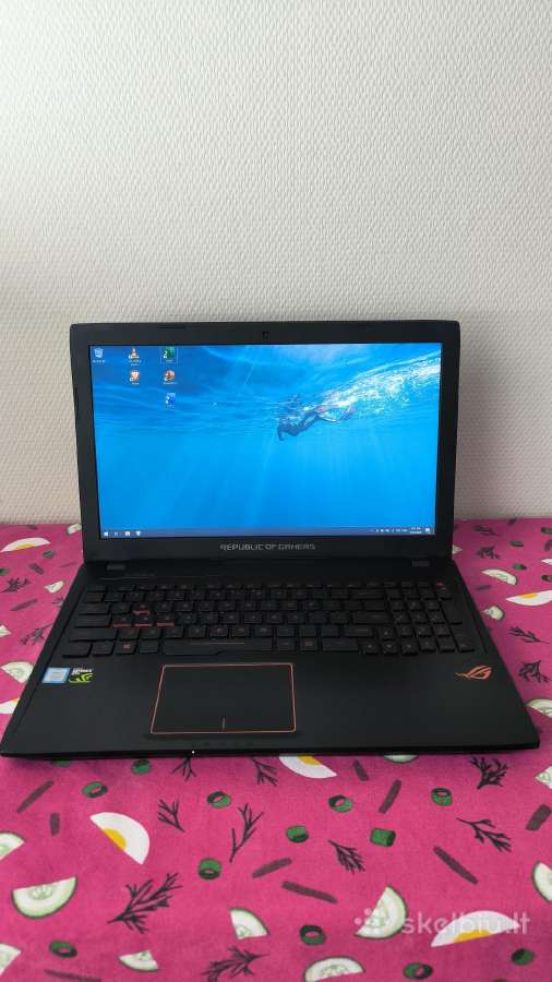 Asus Rog Strix Gl553v - nuotraukos Nr. 7
