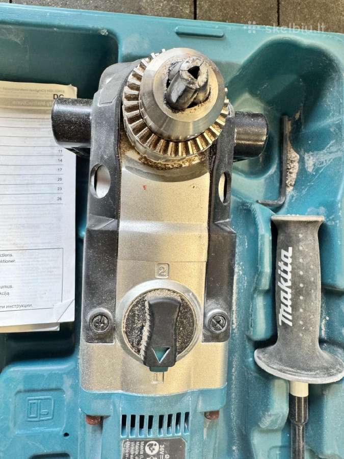 Makita Dda460 akumuliatorinis kampinis gręžtuvas - nuotraukos Nr. 4