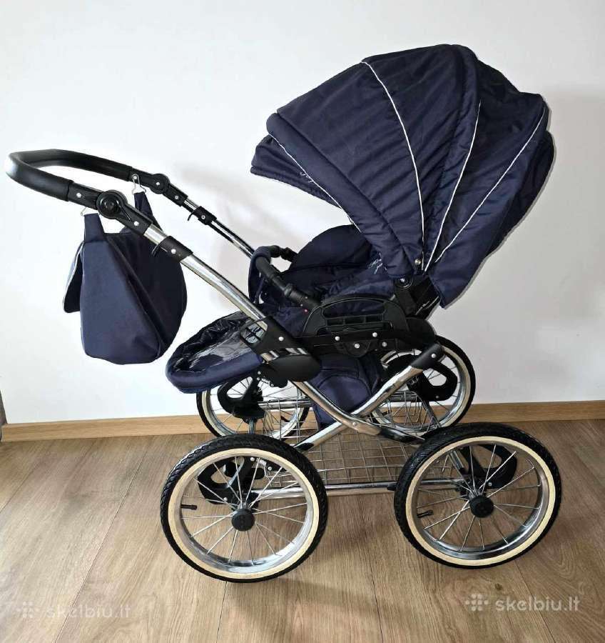 Nauji klasikiniai Royal 3 in 1 vežimėliai - nuotraukos Nr. 4