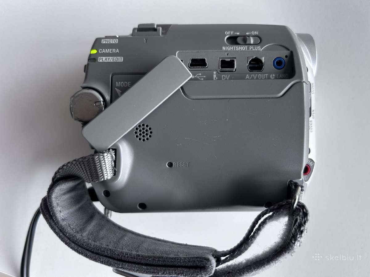 Sony Mini Dv kamera Dcr-hc20e - su defektu - nuotraukos Nr. 2