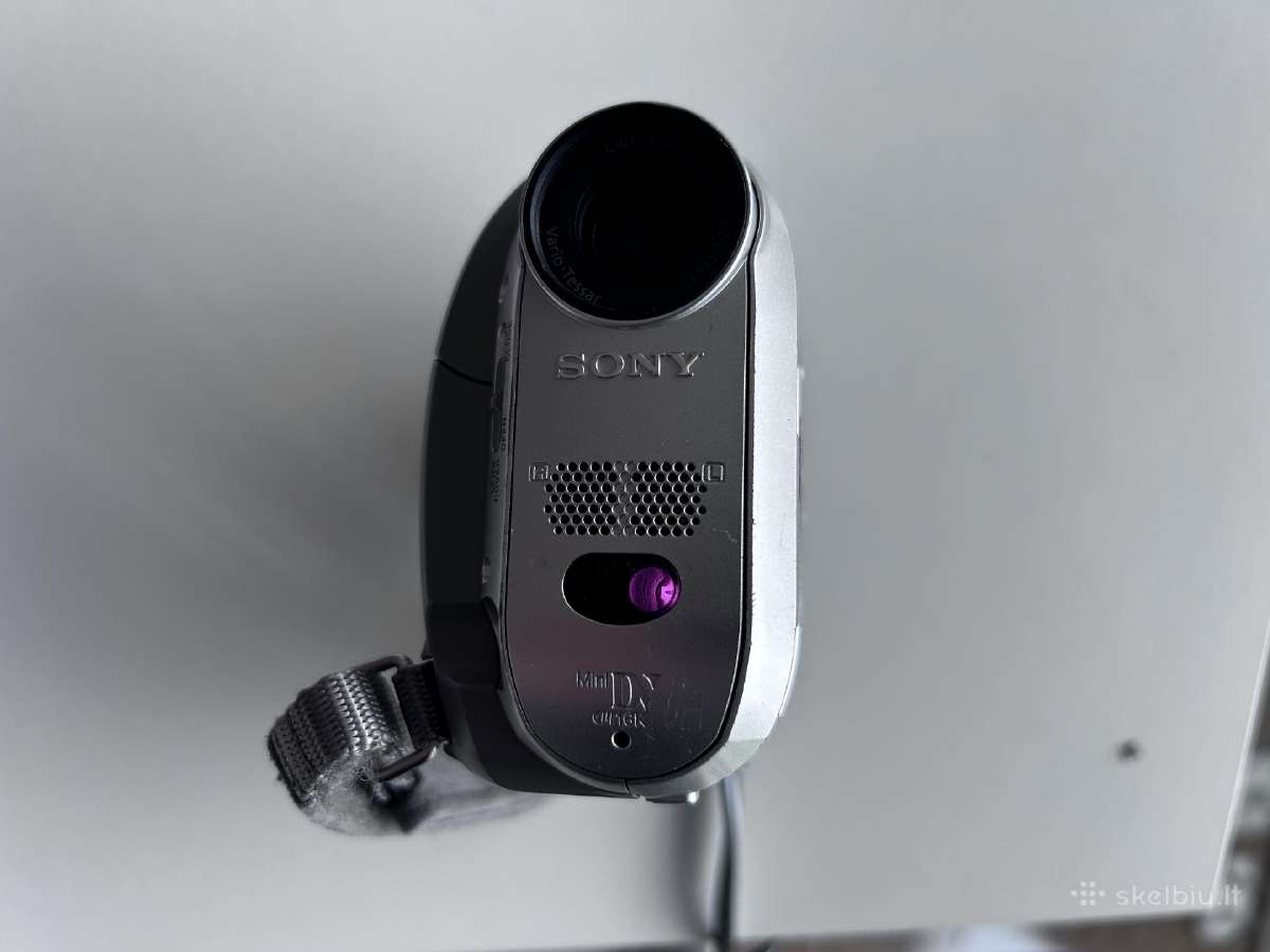 Sony Mini Dv kamera Dcr-hc20e - su defektu - nuotraukos Nr. 4