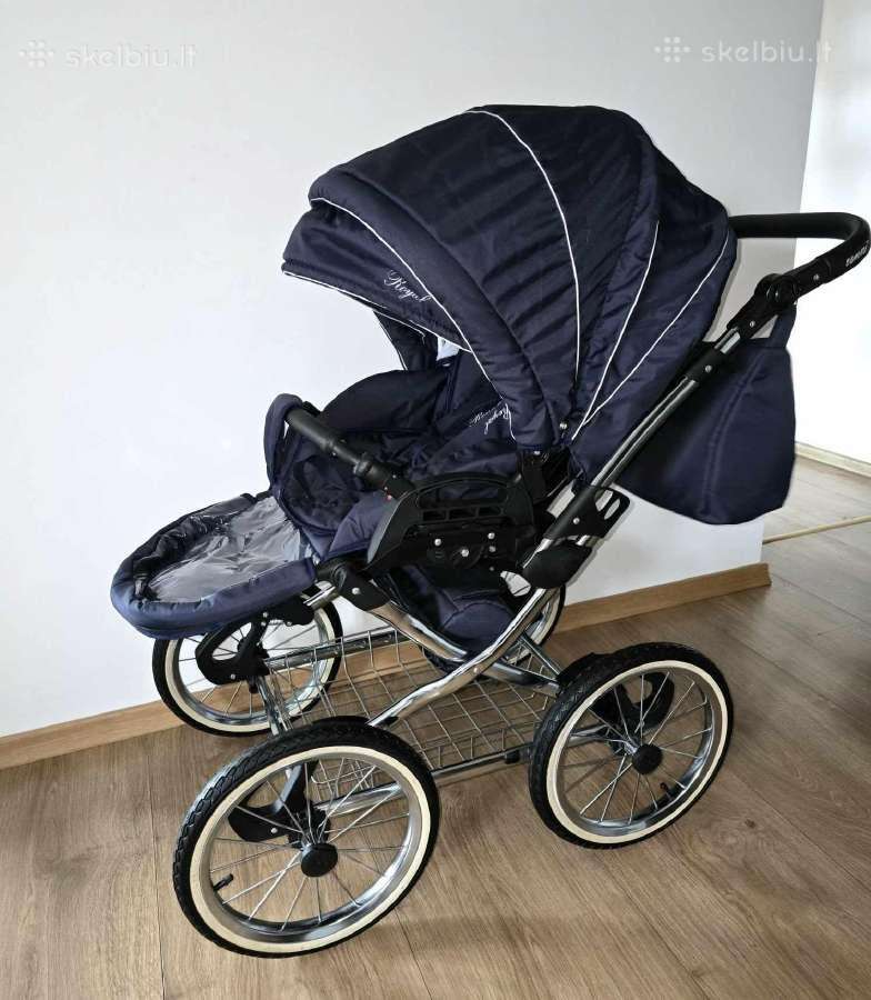 Nauji klasikiniai Royal 3 in 1 vežimėliai - nuotraukos Nr. 5