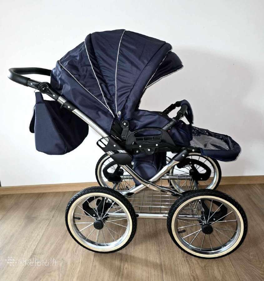 Nauji klasikiniai Royal 3 in 1 vežimėliai - nuotraukos Nr. 6