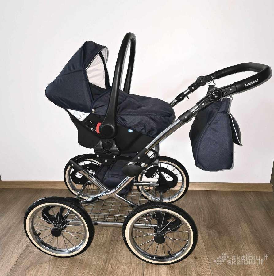 Nauji klasikiniai Royal 3 in 1 vežimėliai - nuotraukos Nr. 8