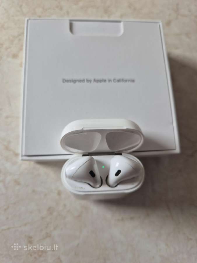 Parduodamos naudotos ausinės Apple Airpods - nuotraukos Nr. 3