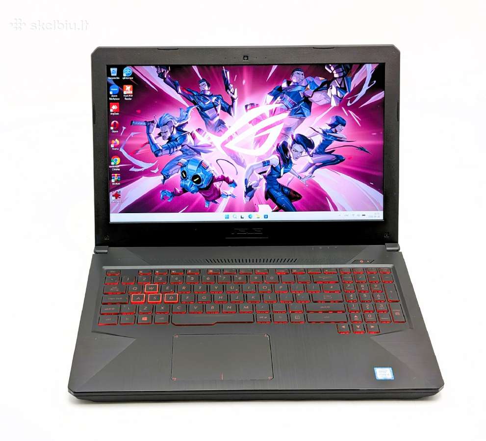 Asus Tuf Gaming i5-8300h Gtx 1050 16gb SSD+HDD - nuotraukos Nr. 2
