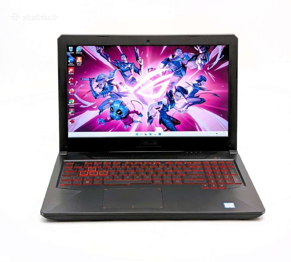 Asus Tuf Gaming i5-8300h Gtx 1050 16gb SSD+HDD - nuotraukos Nr. 3