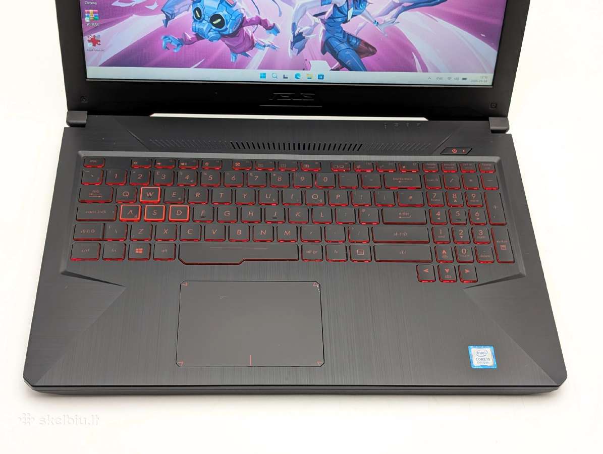 Asus Tuf Gaming i5-8300h Gtx 1050 16gb SSD+HDD - nuotraukos Nr. 4