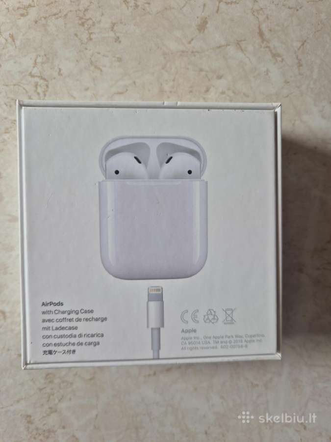 Parduodamos naudotos ausinės Apple Airpods - nuotraukos Nr. 5