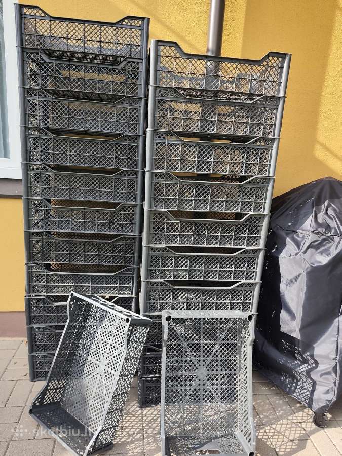 Plastikinės tvirtesnio tipo dėžutės 40x60 cm. - nuotraukos Nr. 2