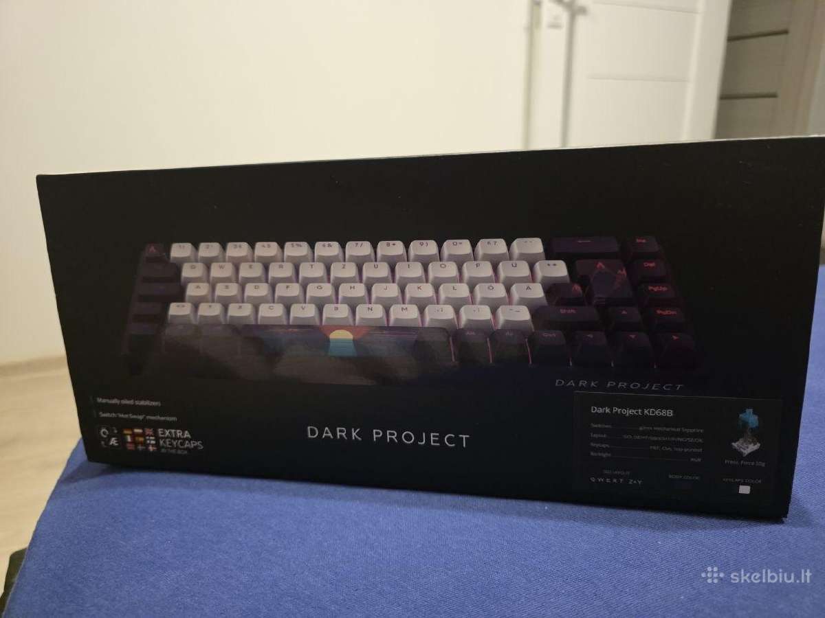 Mechaninė klaviatūra Dark Project Kd68b - nuotraukos Nr. 6