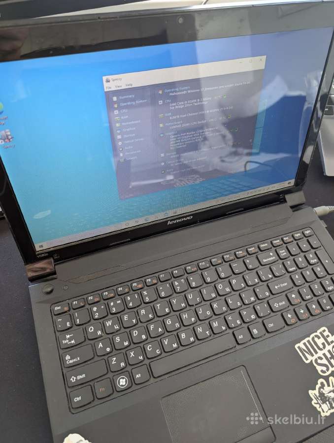 Lenovo V580c dalioms arba remontui (i5 / Gt740m) - nuotraukos Nr. 4