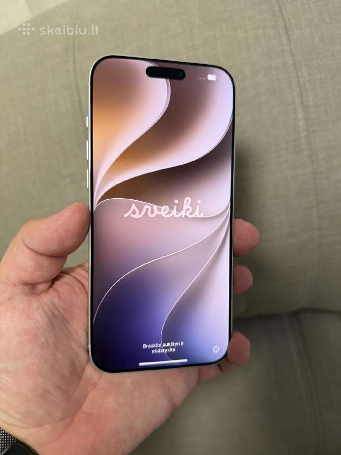 Apple iPhone 17 Pro Max 256gb Apynaujis - nuotraukos Nr. 3