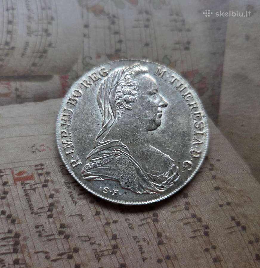 Taleria 1780 Austrija - restrike - nuotraukos Nr. 3