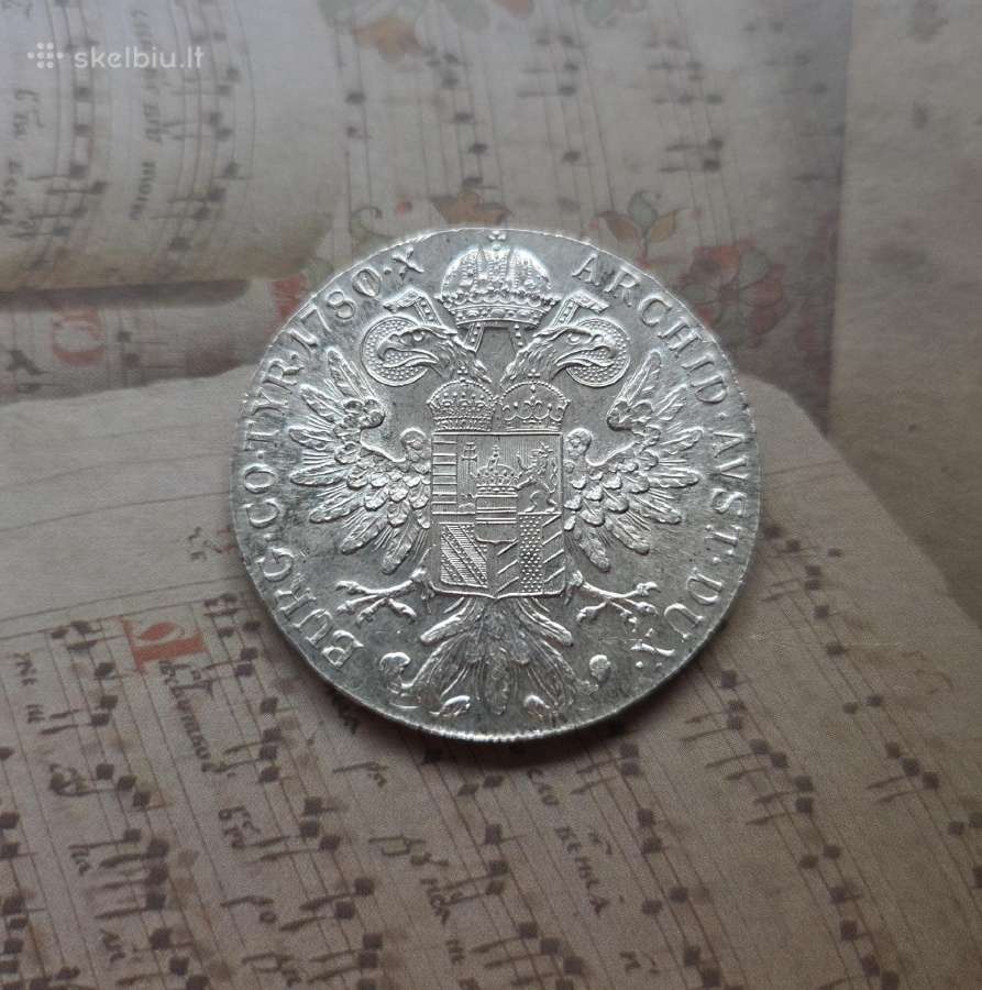 Taleria 1780 Austrija - restrike - nuotraukos Nr. 4