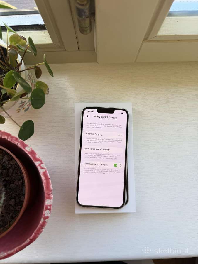 Apple iPhone 14 kaip naujas 84% battrey Health - nuotraukos Nr. 12
