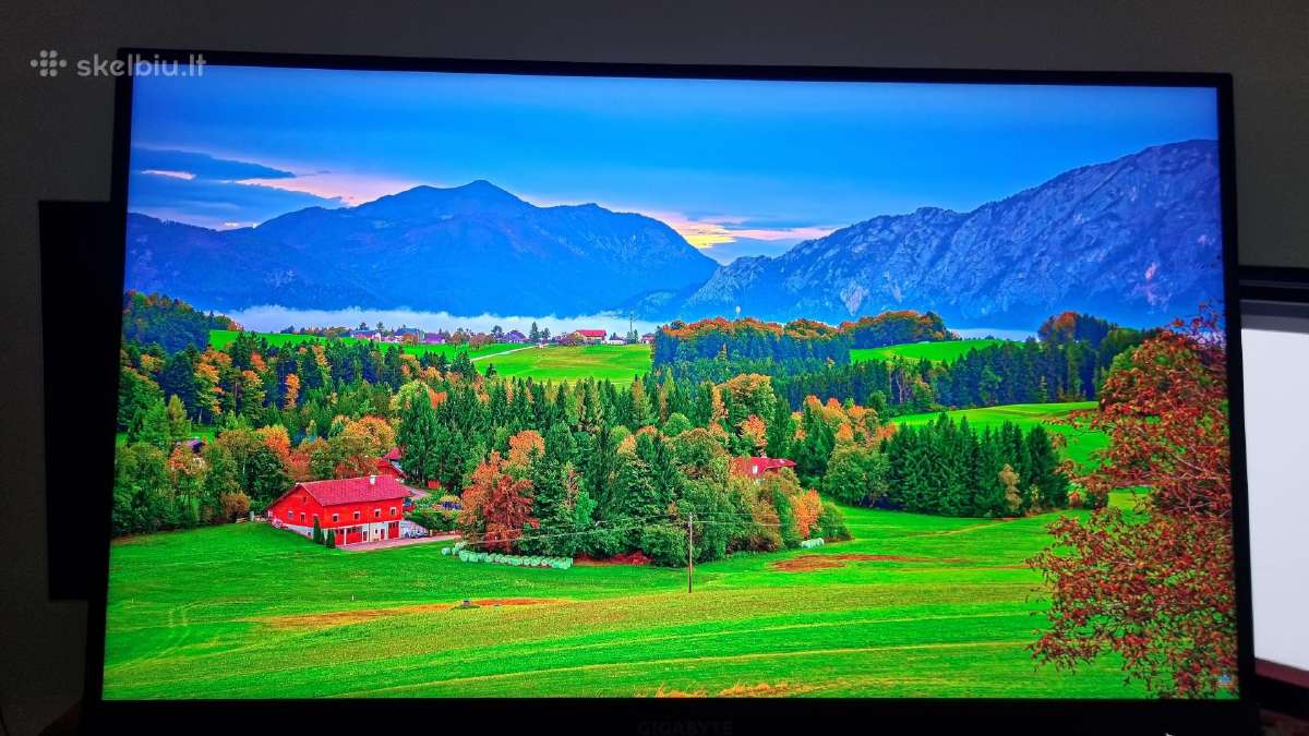 Gigabyte M27u 27" 4k 160hz - nuotraukos Nr. 4