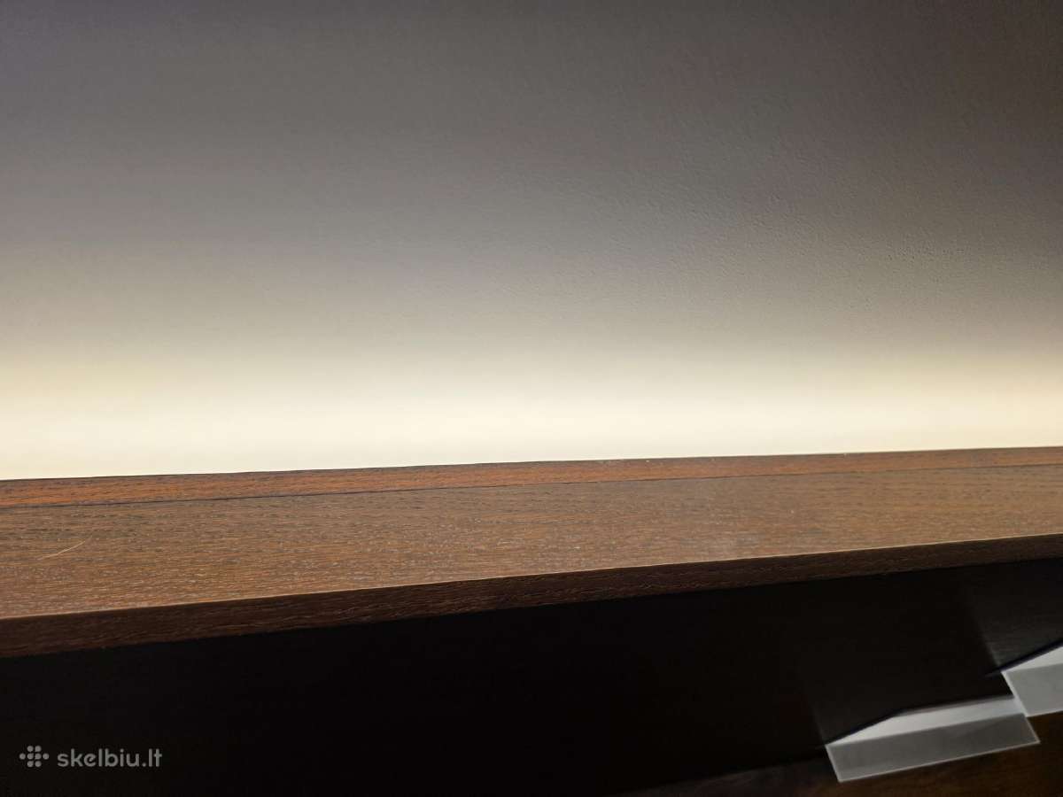 TV sienelė, akcentinė lentyna su LED - nuotraukos Nr. 10