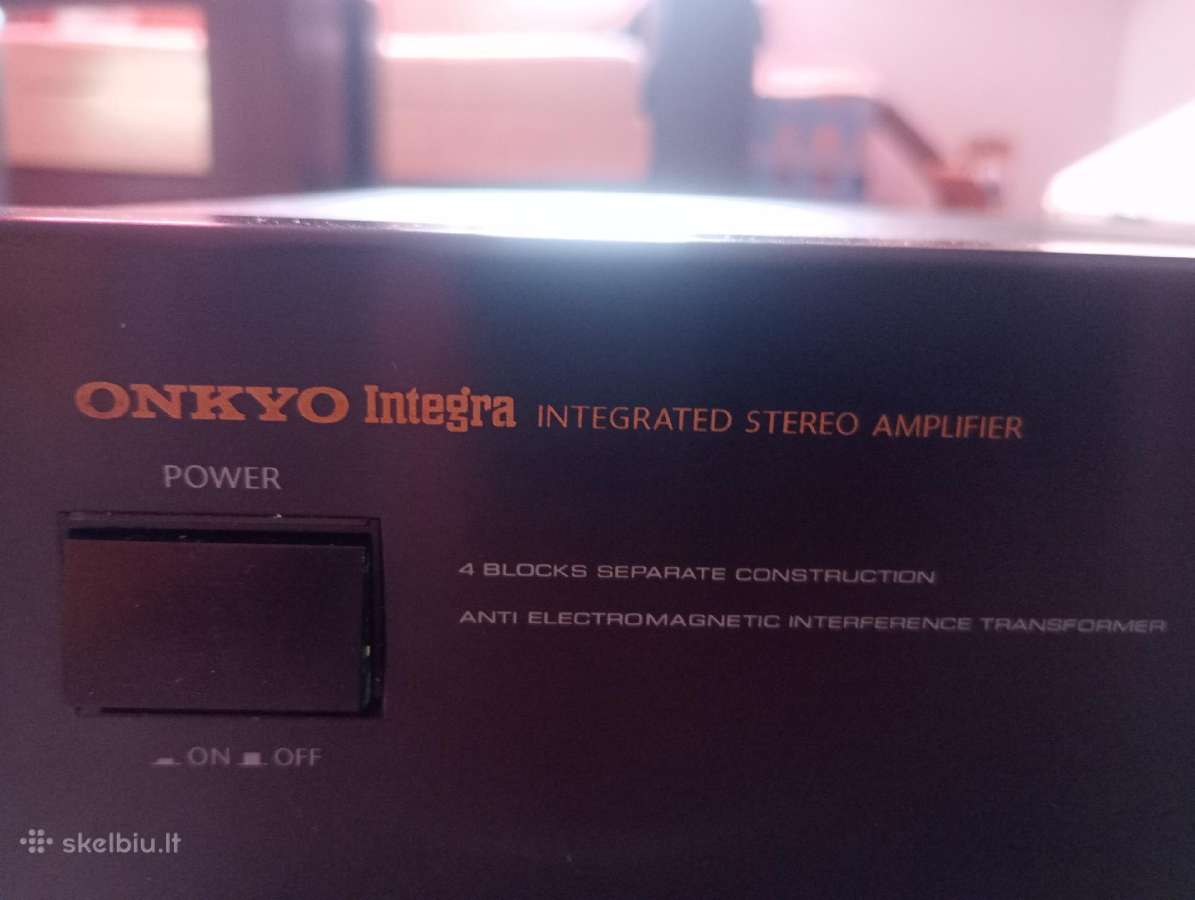 Onkyo integra a8670 - nuotraukos Nr. 3