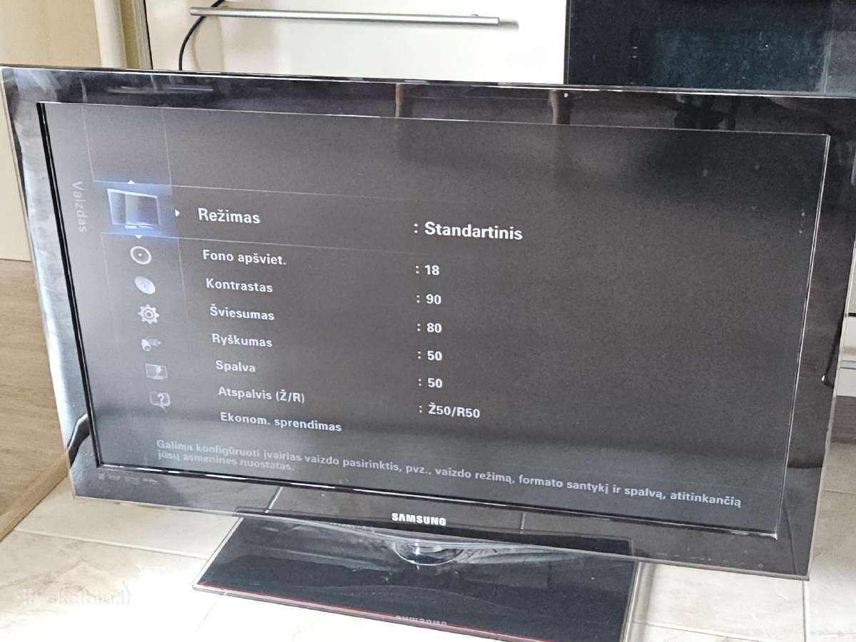 Samsung 37" Le37c650 - nuotraukos Nr. 2
