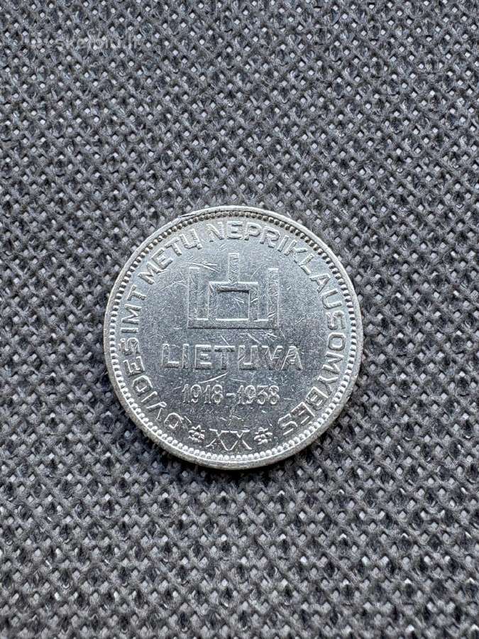 10 Litai 1938 m. Smetona - nuotraukos Nr. 2