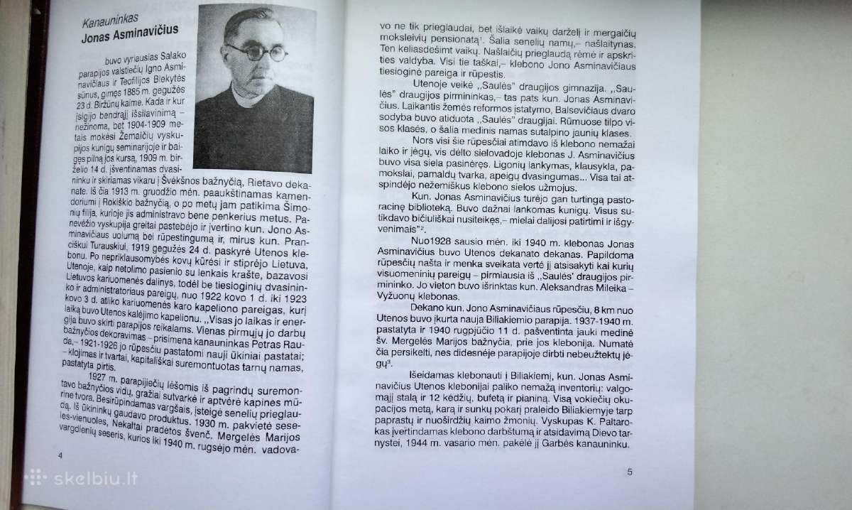V. Indrašius. Zarasų krašto dvasininkai - nuotraukos Nr. 4