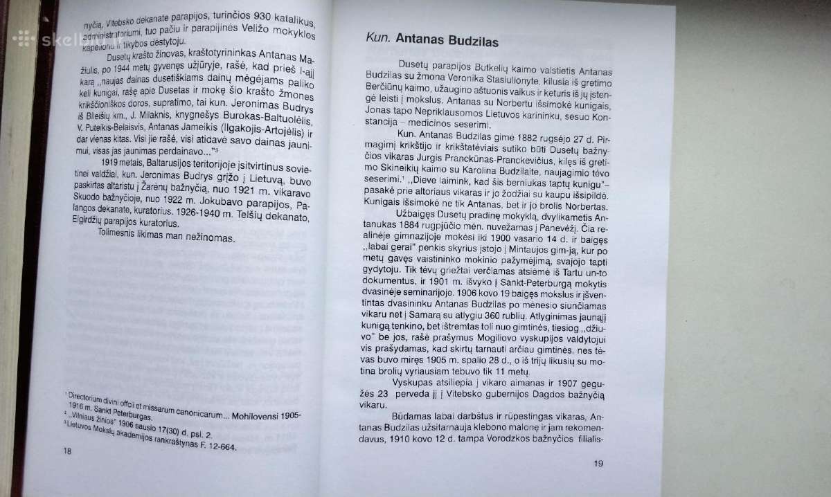 V. Indrašius. Zarasų krašto dvasininkai - nuotraukos Nr. 8