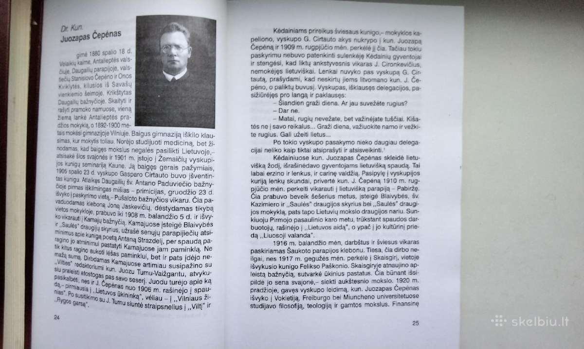 V. Indrašius. Zarasų krašto dvasininkai - nuotraukos Nr. 9