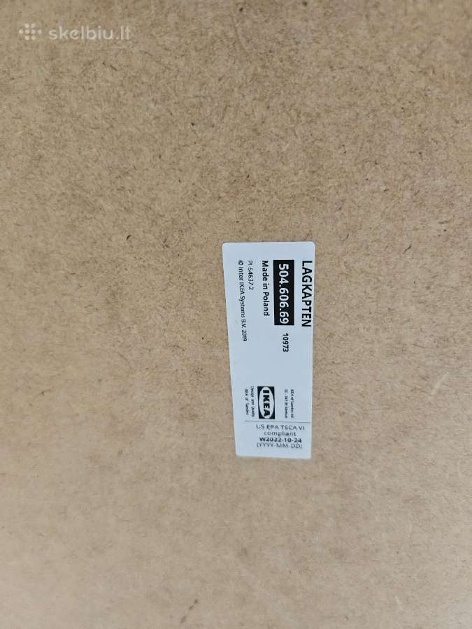 Ikea Lagkapten stalas 12060 cm, reguliuojamo aukš - nuotraukos Nr. 2