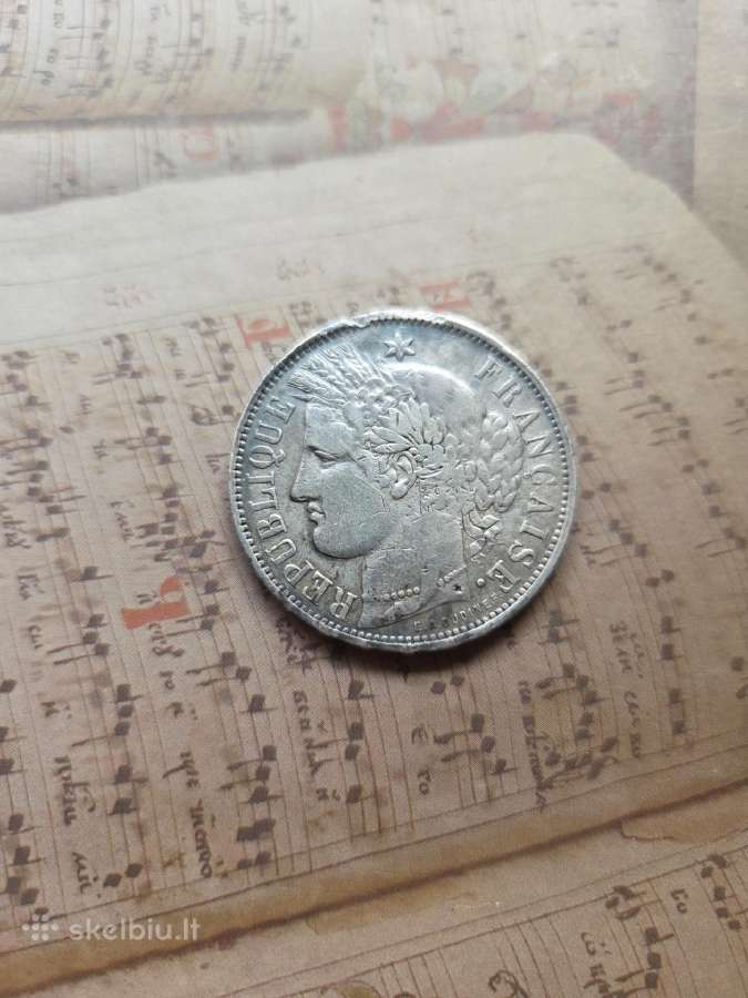 5 lire + 5 franc - nuotraukos Nr. 3