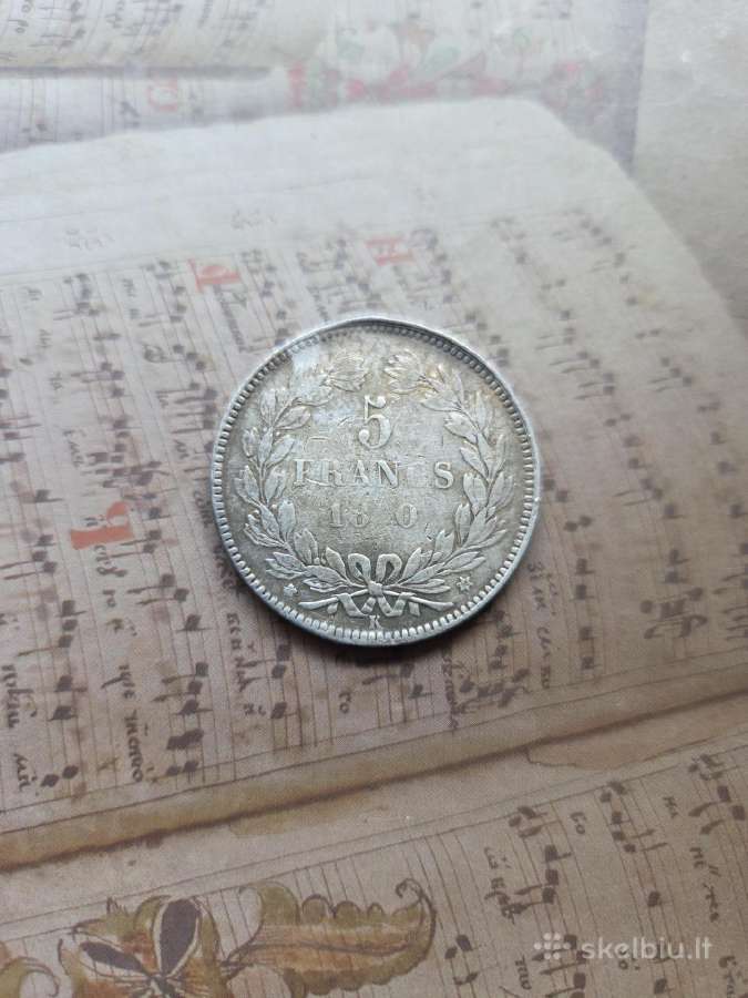 5 lire + 5 franc - nuotraukos Nr. 4