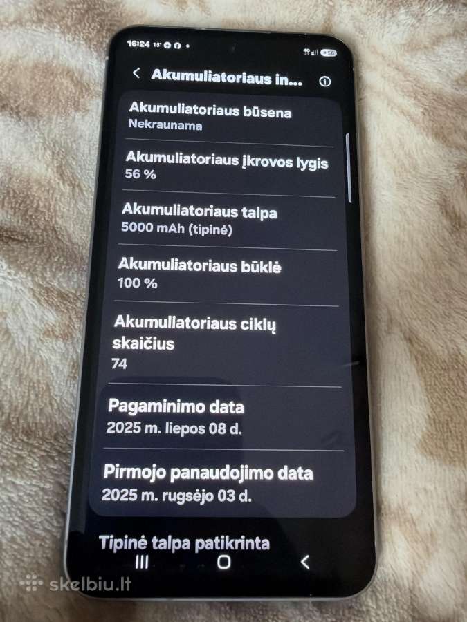 Samsung Galaxy A56 5h - nuotraukos Nr. 4