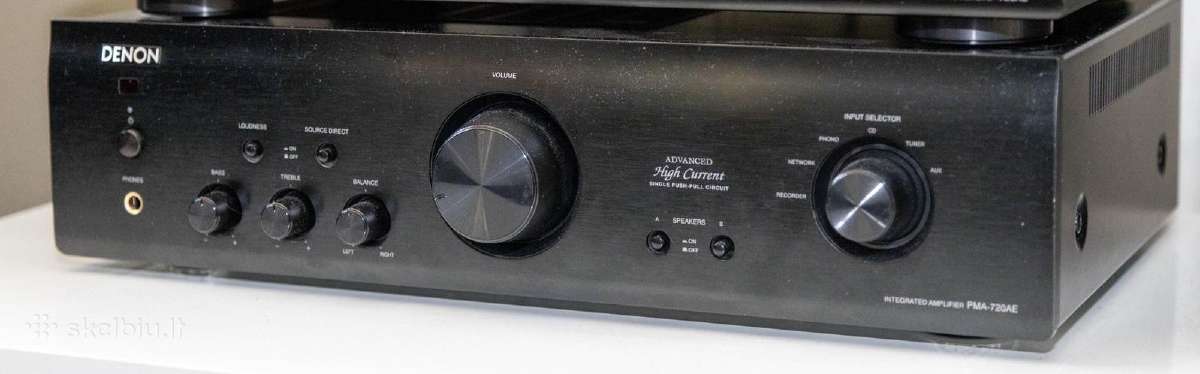 Denon Pma720ae stereo stiprintuvas - nuotraukos Nr. 3