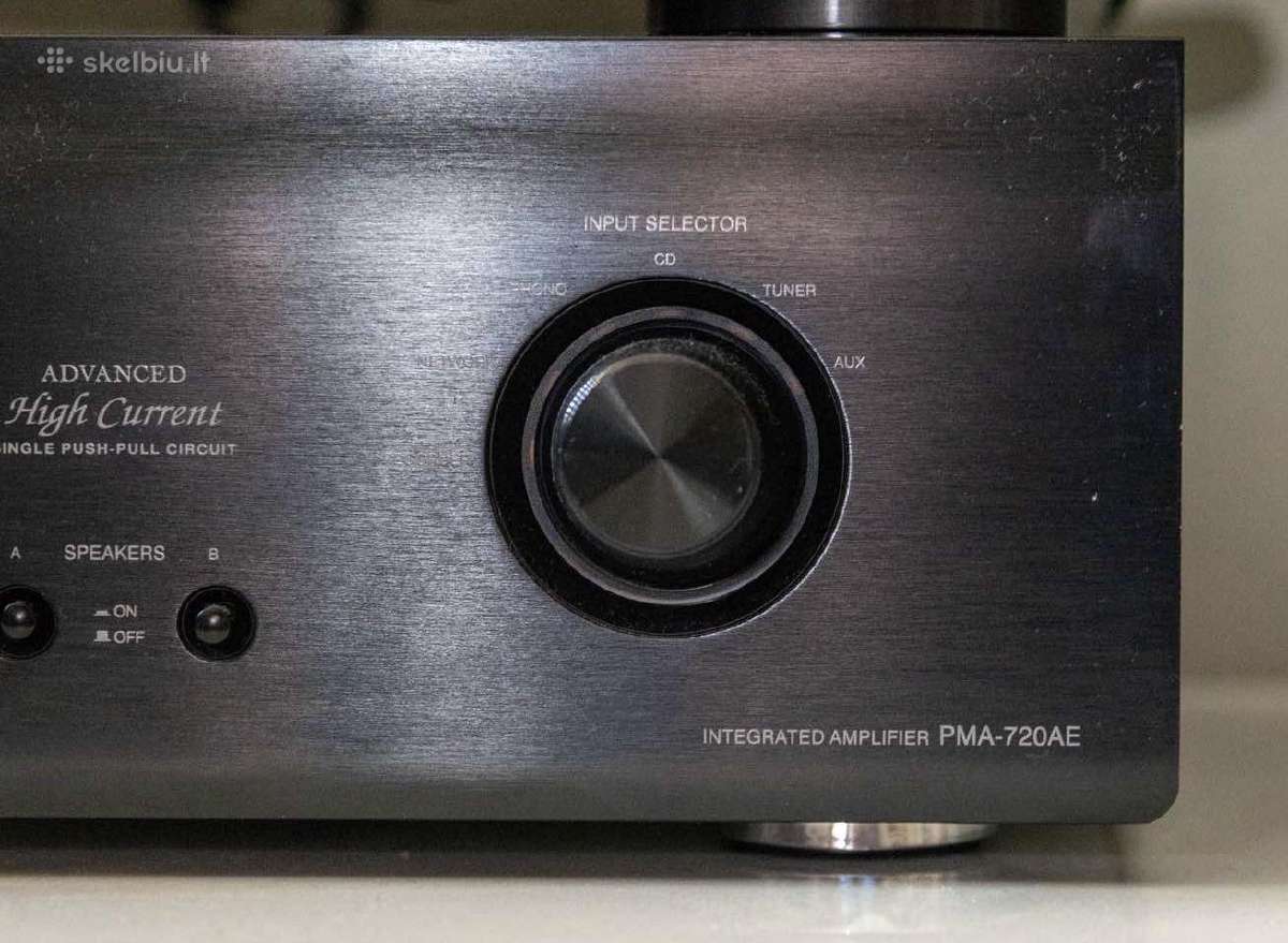 Denon Pma720ae stereo stiprintuvas - nuotraukos Nr. 4