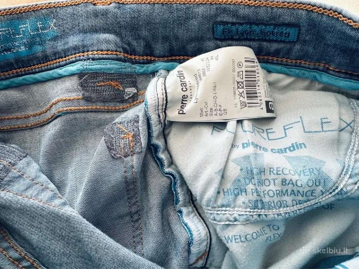 Pierre Cardin „Lyon Tapered“ Futureflex džinsai - nuotraukos Nr. 5