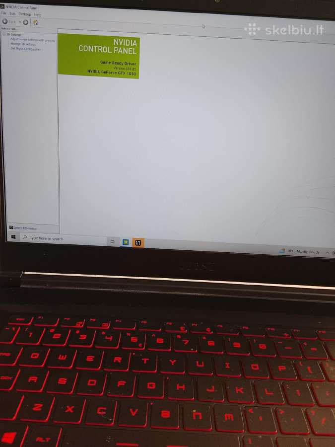 Msi Gf63 8rc - nuotraukos Nr. 3