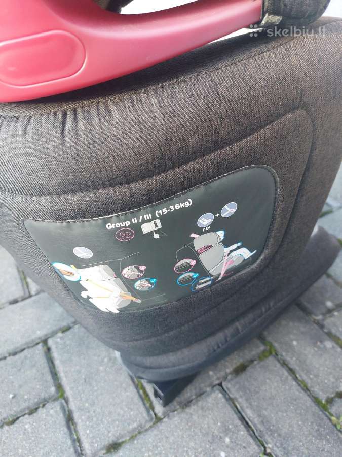 Kinderkraft automobilio kėdutė 15-36kg Isofix - nuotraukos Nr. 4