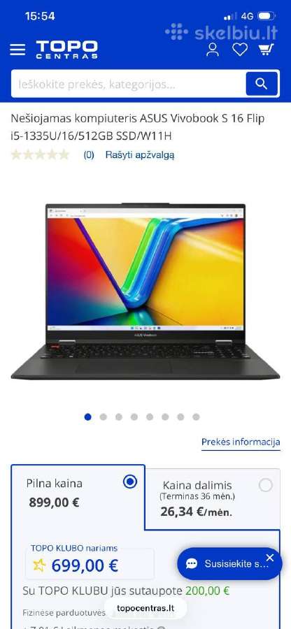 Asus Vivobook S 16 Flip - nuotraukos Nr. 2
