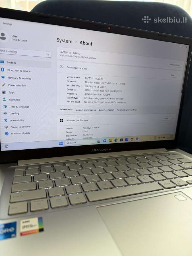Asus Vivobook S 16 Flip - nuotraukos Nr. 3