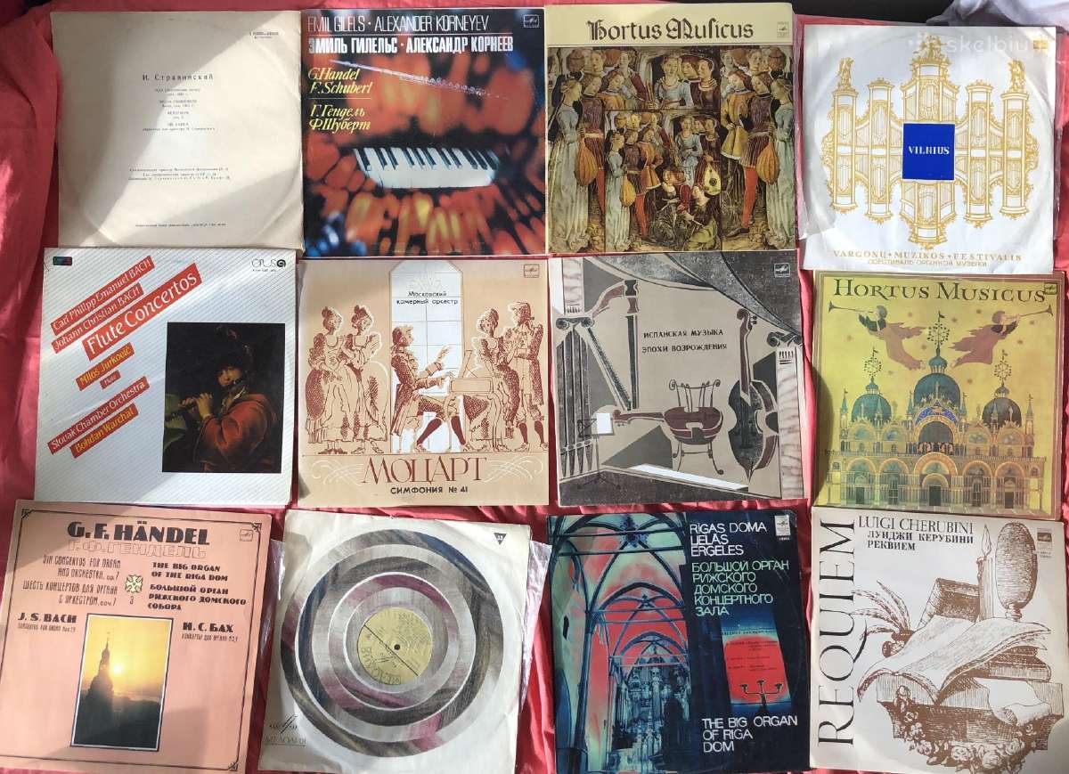 Vinilo ploksteles daug skirtingu - nuotraukos Nr. 3