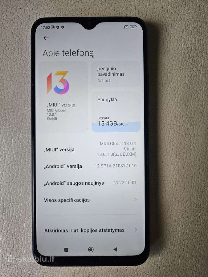 Xiaomi Redmi 9 - nuotraukos Nr. 3