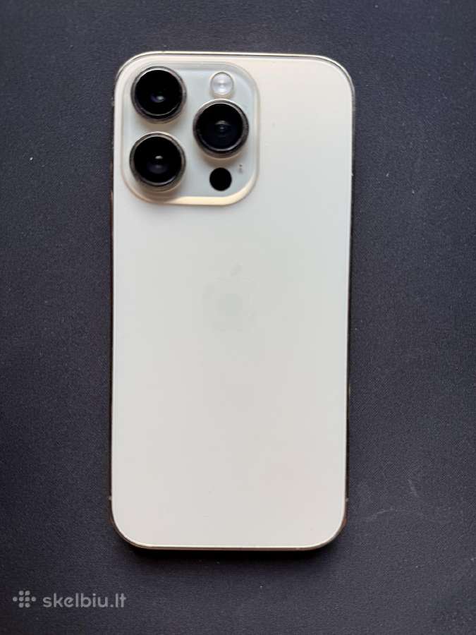 iPhone 14 pro gold 100% battery health - nuotraukos Nr. 6